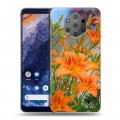 Дизайнерский силиконовый чехол для Nokia 9 PureView Лилии