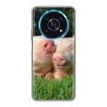 Дизайнерский силиконовый чехол для Huawei Honor Magic 4 Lite 5G Свинки