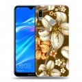 Дизайнерский пластиковый чехол для Huawei Y6 (2019) Лилии