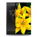 Дизайнерский пластиковый чехол для Sony Xperia XZs Лилии