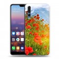 Дизайнерский силиконовый с усиленными углами чехол для Huawei P20 Pro Мак