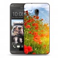 Дизайнерский пластиковый чехол для HTC Desire 700 Мак