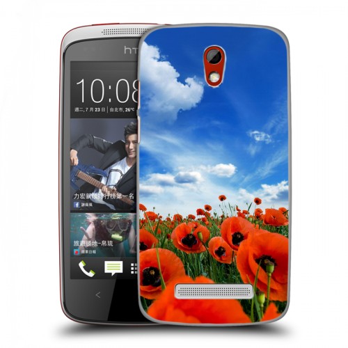 Дизайнерский пластиковый чехол для HTC Desire 500 Мак