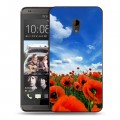 Дизайнерский пластиковый чехол для HTC Desire 700 Мак