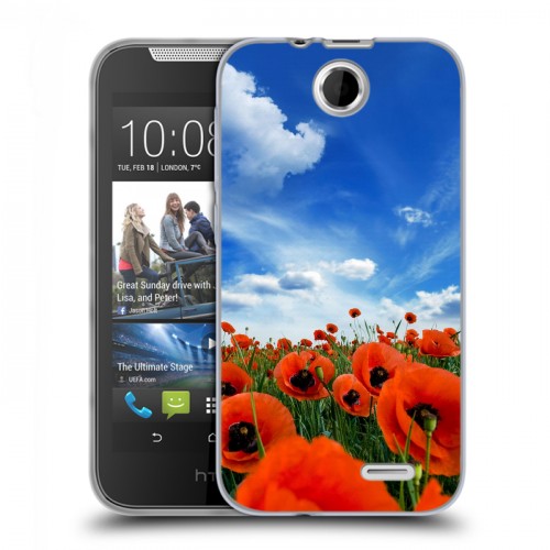 Дизайнерский силиконовый чехол для HTC Desire 310 Мак