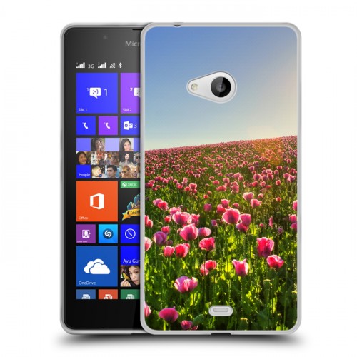 Дизайнерский пластиковый чехол для Microsoft Lumia 540 Мак