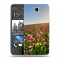 Дизайнерский пластиковый чехол для HTC Desire 300 Мак