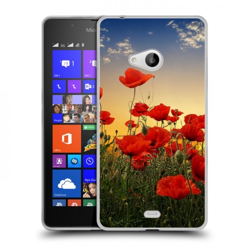 Дизайнерский пластиковый чехол для Microsoft Lumia 540 Мак