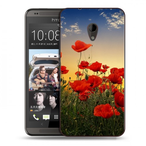 Дизайнерский пластиковый чехол для HTC Desire 700 Мак