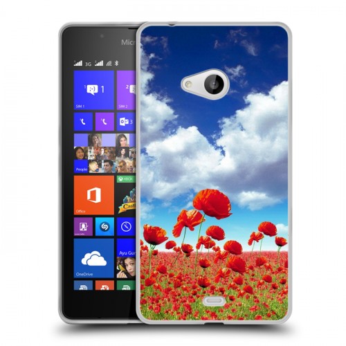 Дизайнерский пластиковый чехол для Microsoft Lumia 540 Мак