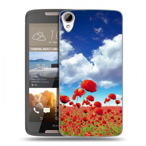 Дизайнерский пластиковый чехол для HTC Desire 828 Мак