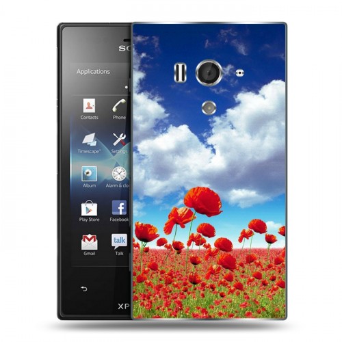 Дизайнерский пластиковый чехол для Sony Xperia acro S Мак