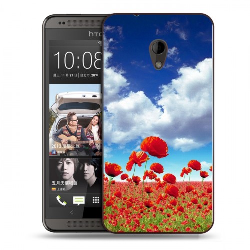 Дизайнерский пластиковый чехол для HTC Desire 700 Мак