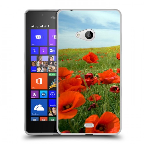 Дизайнерский пластиковый чехол для Microsoft Lumia 540 Мак