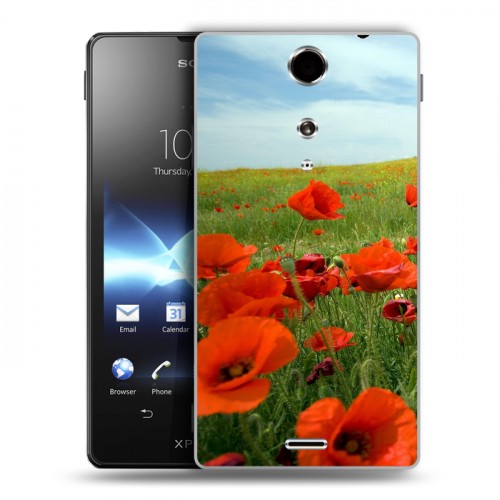 Дизайнерский пластиковый чехол для Sony Xperia TX Мак