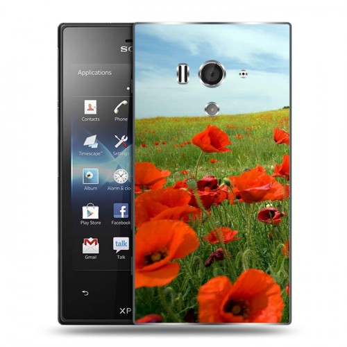 Дизайнерский пластиковый чехол для Sony Xperia acro S Мак