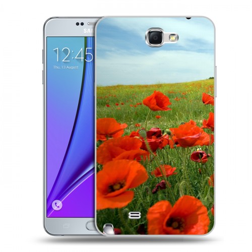 Дизайнерский пластиковый чехол для Samsung Galaxy Note 2 Мак