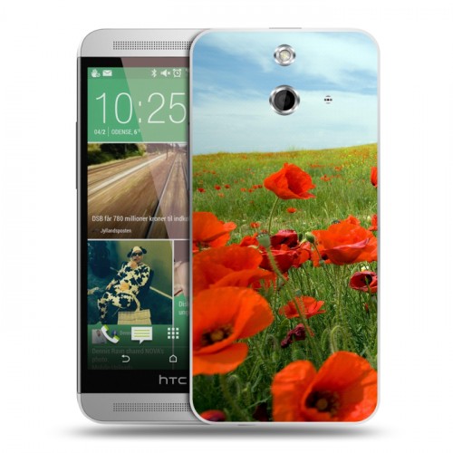 Дизайнерский пластиковый чехол для HTC One E8 Мак