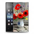 Дизайнерский пластиковый чехол для Sony Xperia acro S Мак