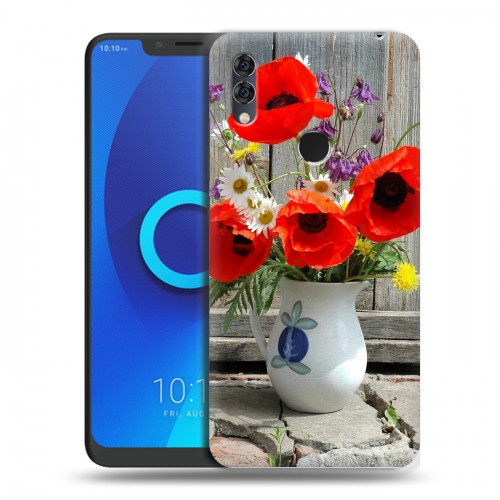 Дизайнерский силиконовый чехол для Alcatel 5V Мак