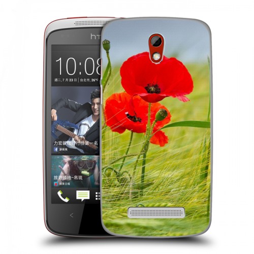 Дизайнерский пластиковый чехол для HTC Desire 500 Мак