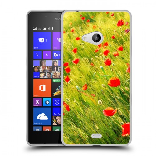 Дизайнерский пластиковый чехол для Microsoft Lumia 540 Мак