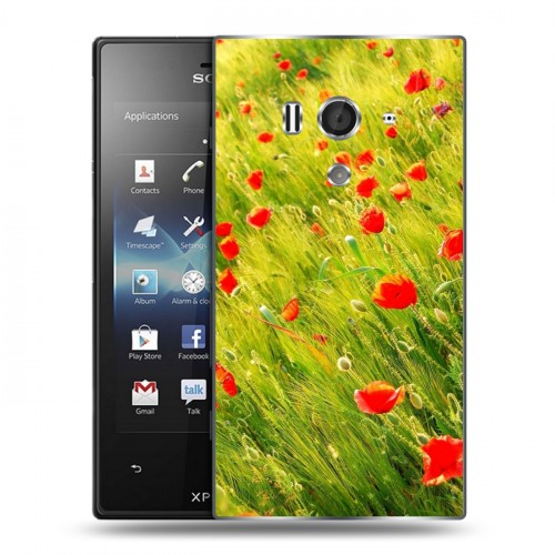 Дизайнерский пластиковый чехол для Sony Xperia acro S Мак