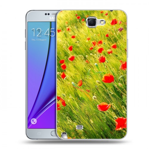 Дизайнерский пластиковый чехол для Samsung Galaxy Note 2 Мак