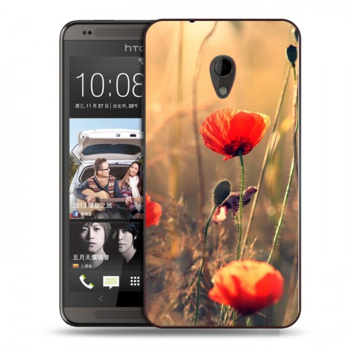 Дизайнерский пластиковый чехол для HTC Desire 700 Мак