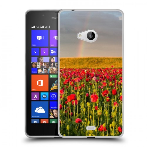 Дизайнерский пластиковый чехол для Microsoft Lumia 540 Мак