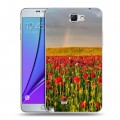 Дизайнерский пластиковый чехол для Samsung Galaxy Note 2 Мак