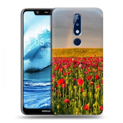 Дизайнерский силиконовый чехол для Nokia 5.1 Plus Мак