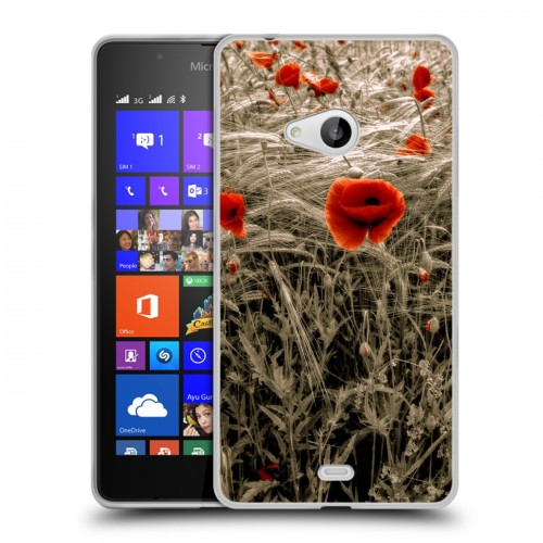 Дизайнерский пластиковый чехол для Microsoft Lumia 540 Мак