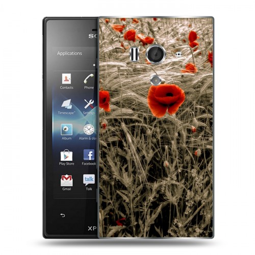 Дизайнерский пластиковый чехол для Sony Xperia acro S Мак