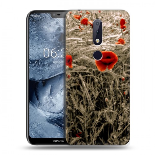 Дизайнерский силиконовый чехол для Nokia 6.1 Plus Мак