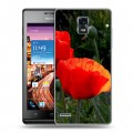 Дизайнерский пластиковый чехол для Huawei Ascend P1 Мак