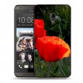 Дизайнерский пластиковый чехол для HTC Desire 700 Мак