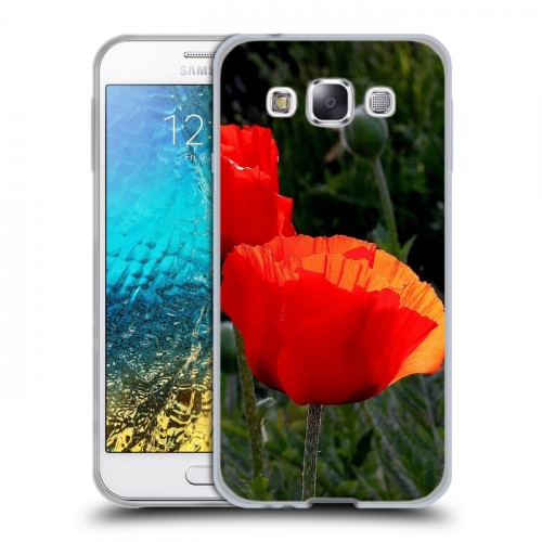 Дизайнерский пластиковый чехол для Samsung Galaxy E5 Мак