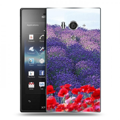 Дизайнерский пластиковый чехол для Sony Xperia acro S Мак