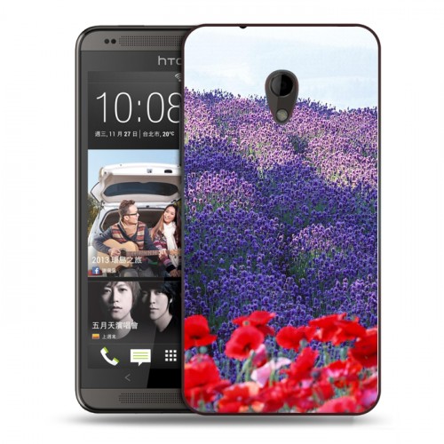 Дизайнерский пластиковый чехол для HTC Desire 700 Мак