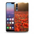 Дизайнерский силиконовый с усиленными углами чехол для Huawei P20 Pro Мак