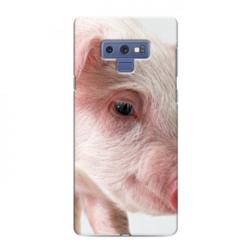 Дизайнерский силиконовый с усиленными углами чехол для Samsung Galaxy Note 9 Свинки