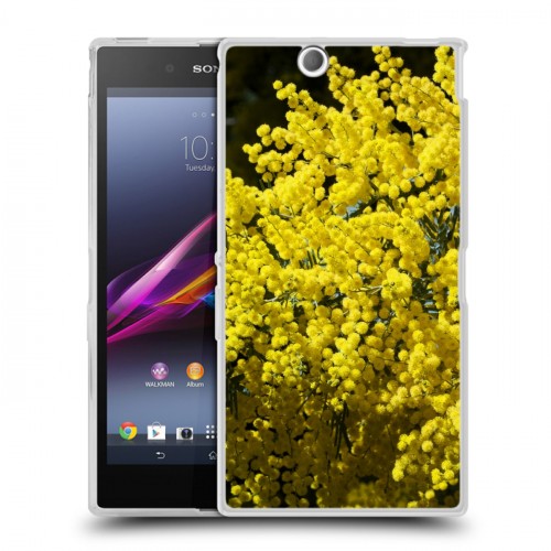 Дизайнерский пластиковый чехол для Sony Xperia Z Ultra  Мимоза