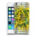 Дизайнерский пластиковый чехол для Iphone 5s Мимоза