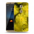 Дизайнерский пластиковый чехол для ZTE Axon 7 Мимоза