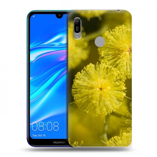 Дизайнерский пластиковый чехол для Huawei Y6 (2019) Мимоза