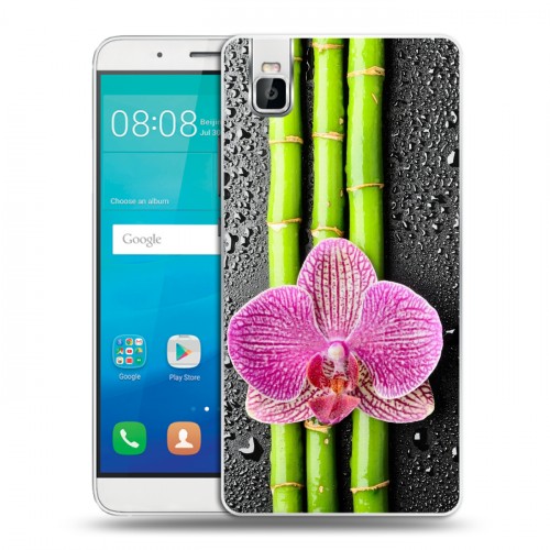 Дизайнерский пластиковый чехол для Huawei ShotX Орхидеи