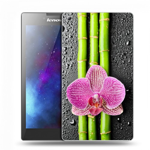 Дизайнерский силиконовый чехол для Lenovo Tab 3 7 Орхидеи