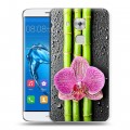 Дизайнерский пластиковый чехол для Huawei Nova Plus Орхидеи