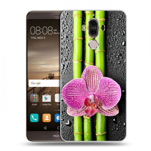 Дизайнерский пластиковый чехол для Huawei Mate 9 Орхидеи